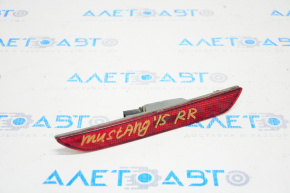 Dimensions of the rear bumper right Ford Mustang mk6 15-23