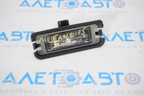 Rear bumper license plate light left Ford Mustang mk6 15-