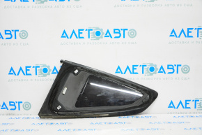 Window blind glass rear right Ford Mustang mk6 15-23 coupe, molding break