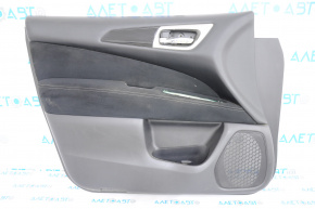 Front left door panel for Nissan Pathfinder 13-16, black cloth