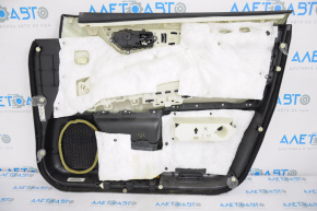 Front left door panel for Nissan Pathfinder 13-16, black cloth