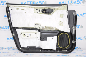 Nissan Pathfinder 13-16 black door trim panel, front right, cloth