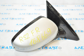 Side mirror right complete Nissan Pathfinder 13-16 3 pins, silver