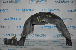 Subaru Legacy 15-16 rear left fender liner is torn
