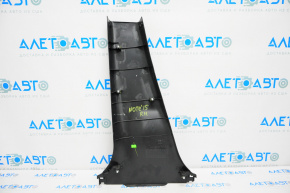 Center pillar trim lower right Nissan Versa Note 13-19 black