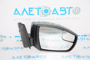 Side mirror right complete Ford Focus mk3 11-14 prerest usa 7 pins, turn signal, gray