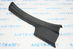 Door sill trim rear right Nissan Versa Note 13-19 black, rubbed