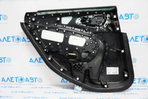 Door trim card rear right Chrysler 200 15-17 black