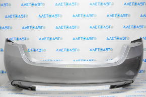Rear bumper bare Chrysler 200 15-17 silver
