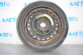 Spare tire space saver Nissan Versa Note 13-19 R15 125/70, rusty