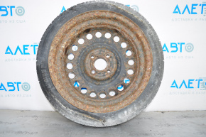 Spare tire space saver Nissan Versa Note 13-19 R15 125/70, rusty
