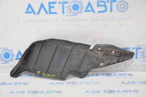 Rear left fender liner Nissan Versa Note 13-16 pre-restored rear part
