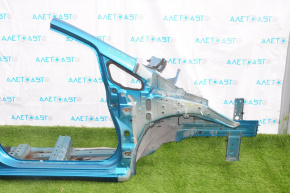 Front right quarter Nissan Versa Note 13-19 green, on the body