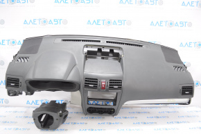 Torpedo front panel without AIRBAG Subaru Forester 14-15 SJ black