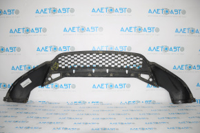 Front bumper lip VW Tiguan 12-18 rest, scratches on the bottom left