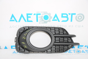 Bumper grille right VW Tiguan 12-16 rest under fog lights