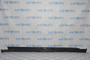 Left threshold Ford Fusion mk5 13-20 black BT, broken and dented crepe scratches