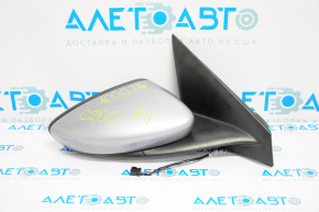 Side mirror right assembly Chrysler 200 15-17 5 pins, heated, silver