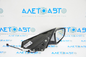 Side mirror right assembly Chrysler 200 15-17 5 pins, heated, silver