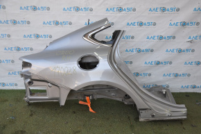 Quarter wing rear right Chrysler 200 15-17 silver, dents on the threshold