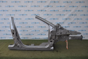 Front right quarter Chrysler 200 15-17 silver, with central pillar, dents on threshold
