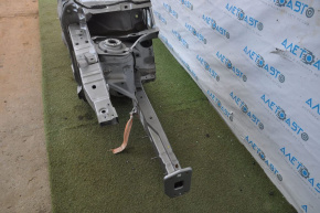 Front right quarter Chrysler 200 15-17 silver, with central pillar, dents on threshold
