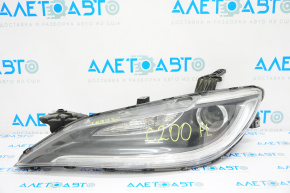Headlight front left bare Chrysler 200 15-17 halogen without fastening