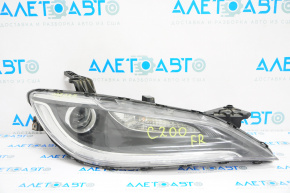 Headlight front right Chrysler 200 15-17 halogen