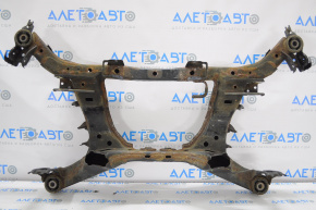 Subaru Forester 14-18 SJ AWD rear subframe is rusty, lever mounts are filed down, all S\B need replacing, mount is dented
