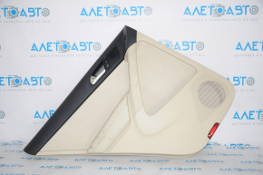 Door trim card rear left VW Tiguan 09-17 beige, water damage for dry cleaning