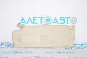Left visor VW Tiguan 09-17 beige for dry cleaning