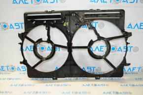 Diffuser radiator shroud bare Audi Q5 8R 09-17 2.0T, hybrid