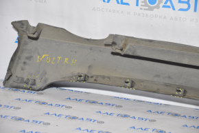 Right threshold Chevrolet Volt 11-15 broken fastening pressed torn