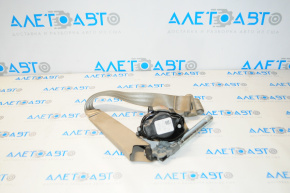 Driver's seat belt with tensioner for Ford Escape MK3 13-17 beige