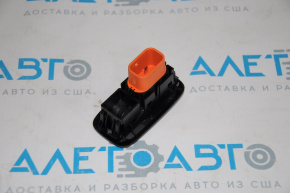 Front right window lift control Ford Fiesta 11-19 black with overlay