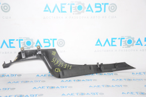 Upper left rear pillar trim Ford Fiesta 11-19 4d under belt, black