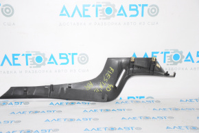 Upper right rear pillar trim Ford Fiesta 11-19 4d under belt, black