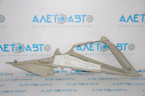 Rear window pillar trim left Ford Fiesta 11-19 gray
