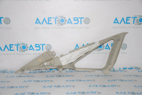 Rear window pillar trim right Ford Fiesta 11-19 gray