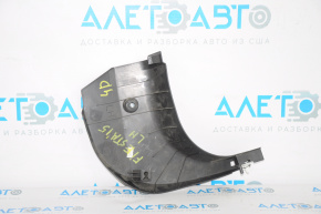 Front pillar trim lower left Ford Fiesta 11-19 black