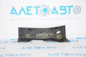 Door sill trim rear left Ford Fiesta 11-19 black