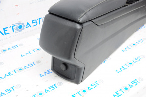 Ford Fusion mk5 17-20 center armrest console, black, without air duct, complete
