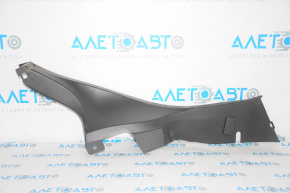 Rear pillar trim lower right Ford Fiesta 11-19 4d black scratches