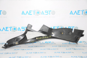 Rear pillar trim lower right Ford Fiesta 11-19 4d black scratches