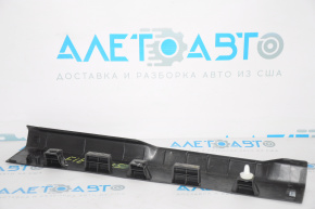 Door sill trim front right Ford Fiesta 11-19 black rubbed