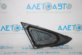 Window blind glass front left Ford Fiesta 11-19 matte tinted