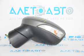 Left side mirror complete Ford Fiesta 11-19 5 pins, turn signal, graphite