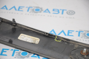 Ford Fiesta 11-19 4d trunk lid molding with emblem, two latches broken