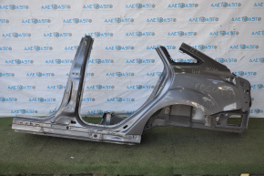 Quarter wing rear left Ford Focus mk3 11-18 4d graphite, with central pillar