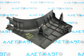 Nissan Murano z52 15-24 black lower right front pillar trim